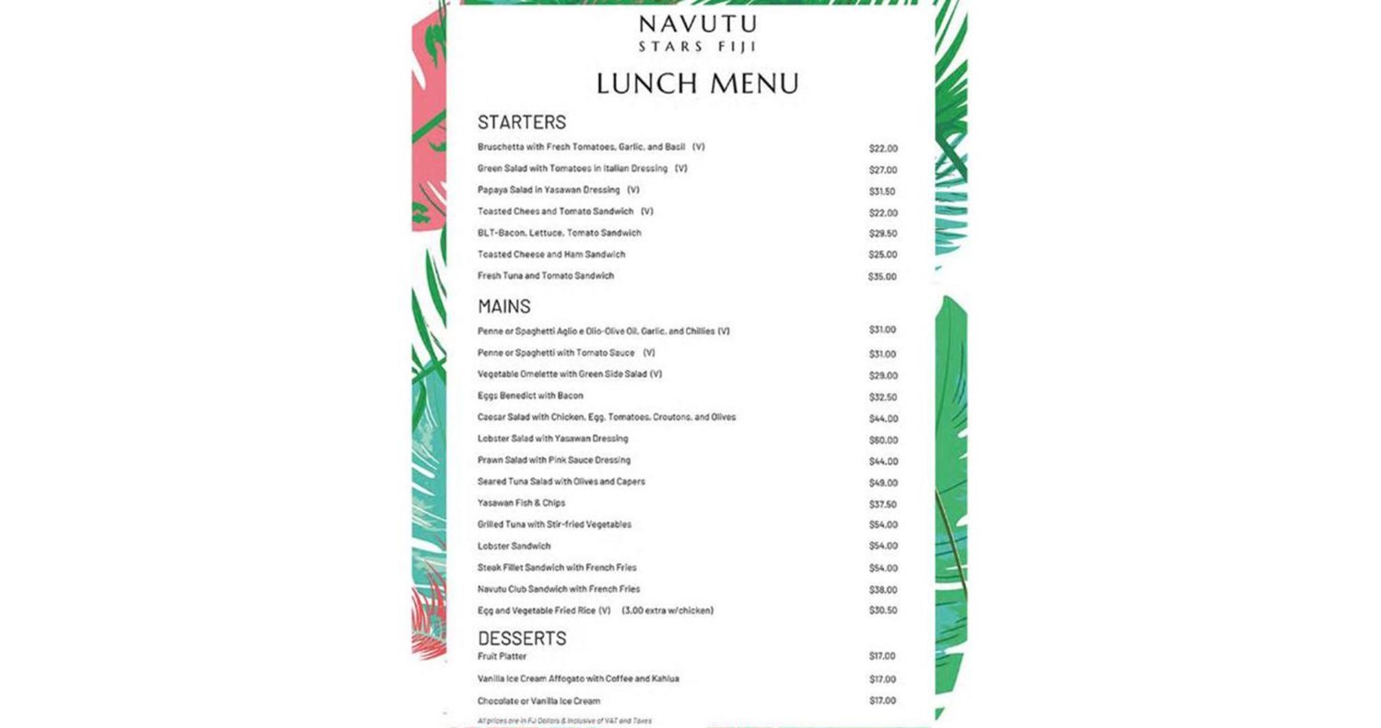 Navutu Stars Resort Matayalevu Eksteriør bilde